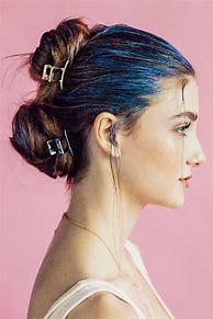 Image result for Hairstyles with Snap Clips