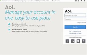 Image result for Aol.com Mail Login My Account