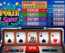 Image result for Slot Machine Poker Cards