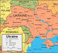 Image result for Ukraine Physical Map