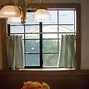 Image result for How to Hang Cafe Curtains