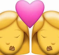 Image result for Emoji Girl Kiss