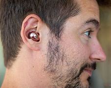 Image result for Galaxy Buds Bronze On a Guy