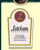Image result for Latcham Zinfandel Special Reserve