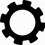 Image result for Gear Icon with White Color