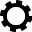 Image result for White Gear Icon PNG