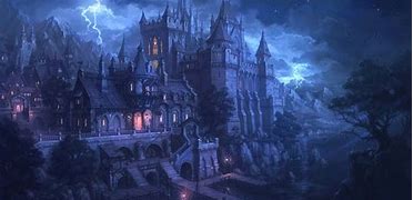 Image result for Gothic Castle Landscape CG Wallpaper