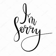 Image result for I'm Sorry Card