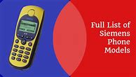 Image result for Siemens Cell Phone Models