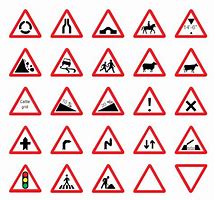 Image result for Triangle Traffic Sign