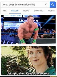 Image result for John Cena Ernest Meme