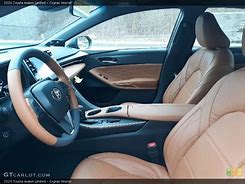 Image result for Cognac Leather Toyota Avalon