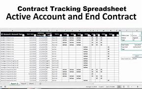 Image result for Contract Obligations Tracker Template