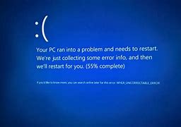 Image result for Your PC Ran Int to Problem