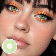 Image result for Purple and Green and Blue Contact Lenses