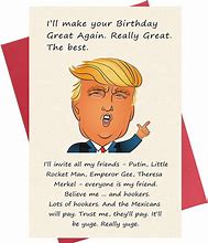 Image result for Trump Happy Birthday Meme