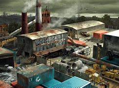 Image result for Factory Interior Concept Art