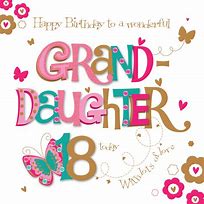 Image result for Granddaughter 18th Birthday