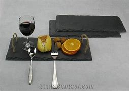 Image result for Black Slate Food Dish