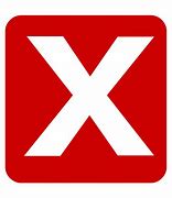 Image result for X Icon Transparent