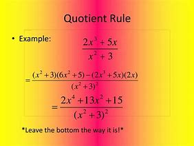 Image result for Define Quotient