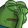 Image result for Pepe Facepalm