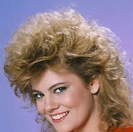 Image result for Women with 1980s Hair