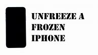 Image result for iPhone 8 Screen Unresponsive or Frozen