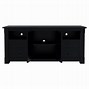 Image result for 75 Inch Black Wood TV Stand