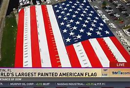 Image result for Biggest American Flag