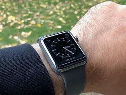 Image result for Apple Watch Ceramic Grey with Red Button