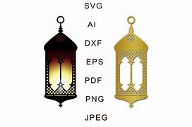 Image result for Islamic Lantern for Muslim Community Template