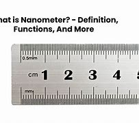 Image result for Sign of Nanometer