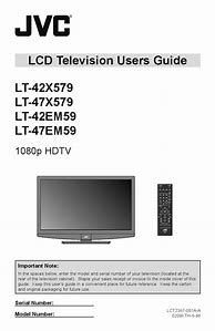 Image result for JVC LCD TV Manual