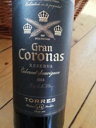 Image result for Torres+Cabernet+Sauvignon+Penedes+Gran+Coronas+Reserva