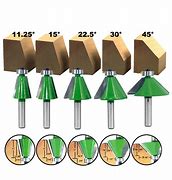 Image result for Chamfer Router Bit