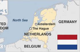 Image result for Netherlands Countries Map