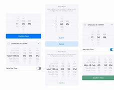 Image result for iOS Time Selector