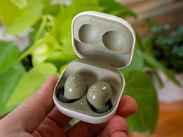 Image result for Galaxy Buds 2 Olive