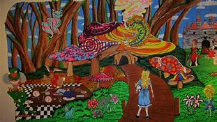 Image result for Facebook Cover Photos Alice in Wonderland Trippy