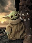 Image result for infant yoda and mando