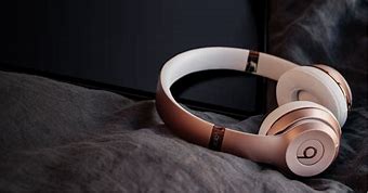 Image result for Apple Beats Headphone Rose Gold