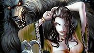 Image result for Vampire/Werewolf Witch Anime Girls