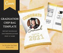 Image result for Graduation Chip Bag Template