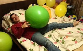 Image result for People Sitting On Balloon