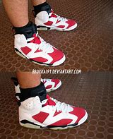 Image result for Jordan 6s Carmine