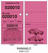 Image result for Valet Parking Tags