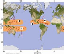 Image result for Tropical Cyclone Basins