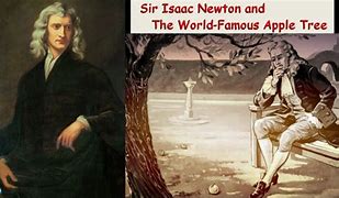 Image result for Sir Isaac Newton Apple