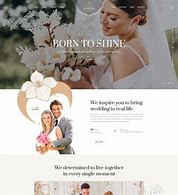 Image result for Wedding Website Templates